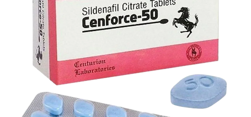 Cenforce 50 mg sildenafil citrato compresse
