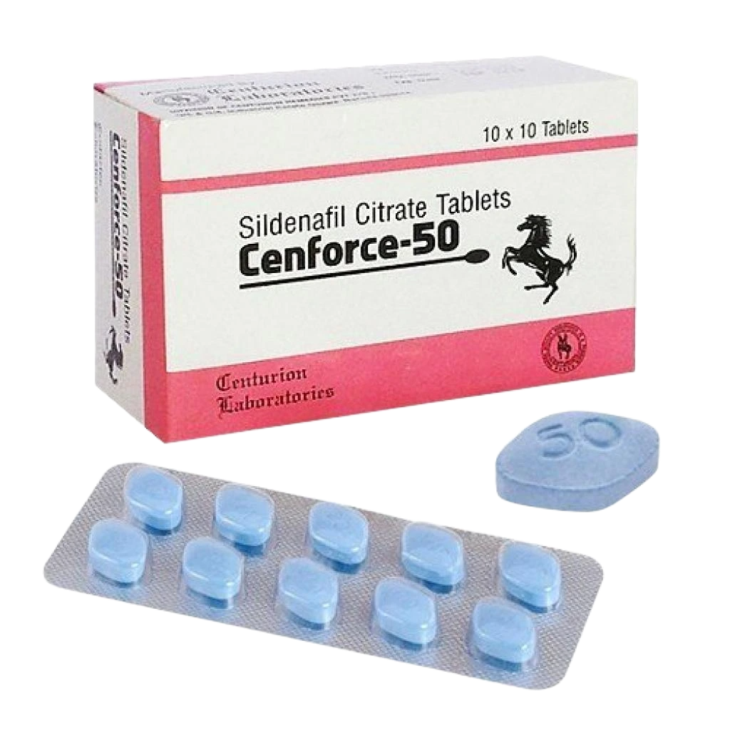 Cenforce 50 mg sildenafil citrato compresse