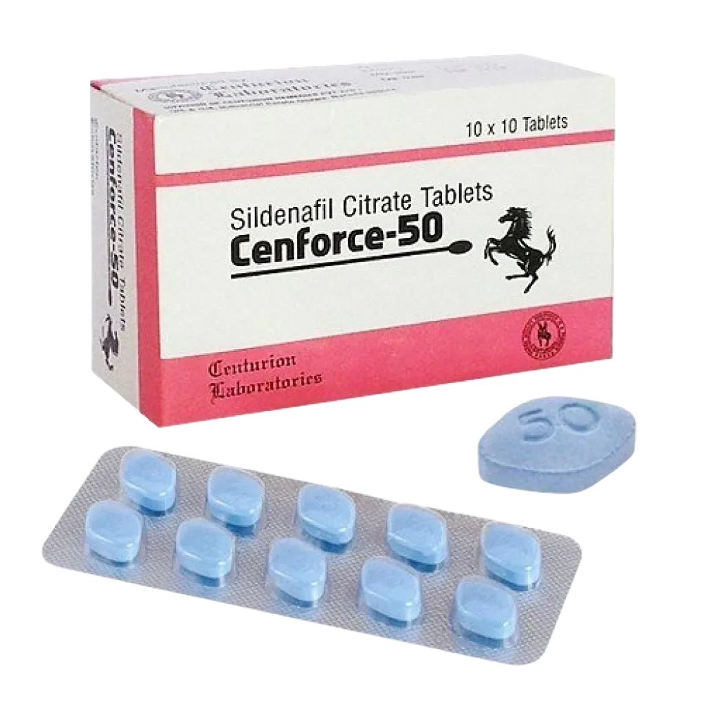 Cenforce 50 mg sildenafil citrato compresse