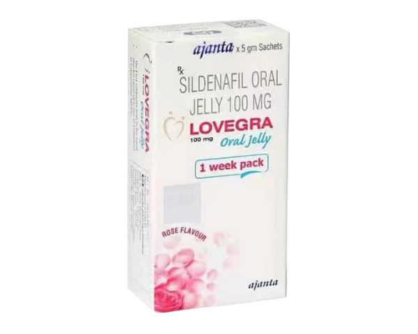 Lovegra Oral Jelly 100 mg gel sildenafil per donne