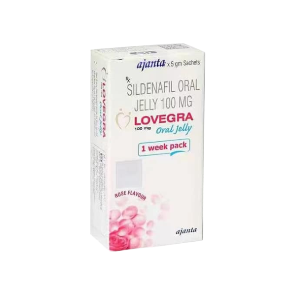 Lovegra Oral Jelly 100 mg gel sildenafil per donne