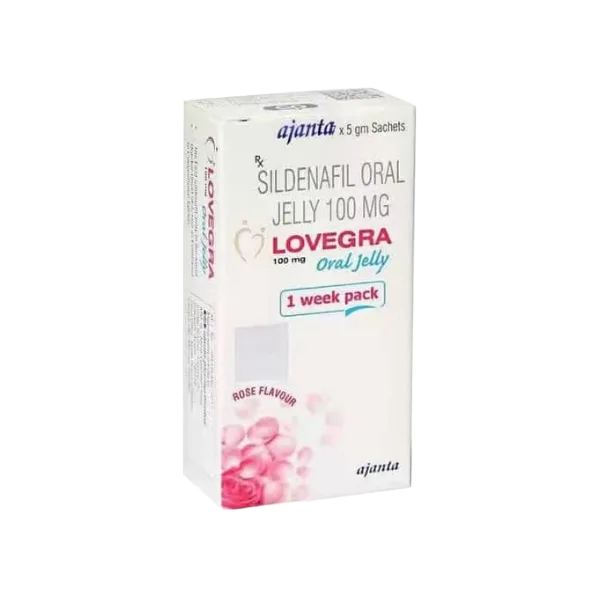 Lovegra Oral Jelly 100 mg gel sildenafil per donne