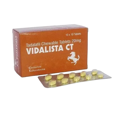 Vidalista CT 20 mg tadalafil compresse masticabili
