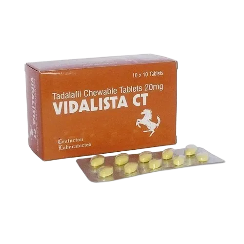 Vidalista CT 20 mg tadalafil compresse masticabili