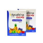 Apcalis Oral Jelly 20 mg tadalafil in gel orale gusti fruttati