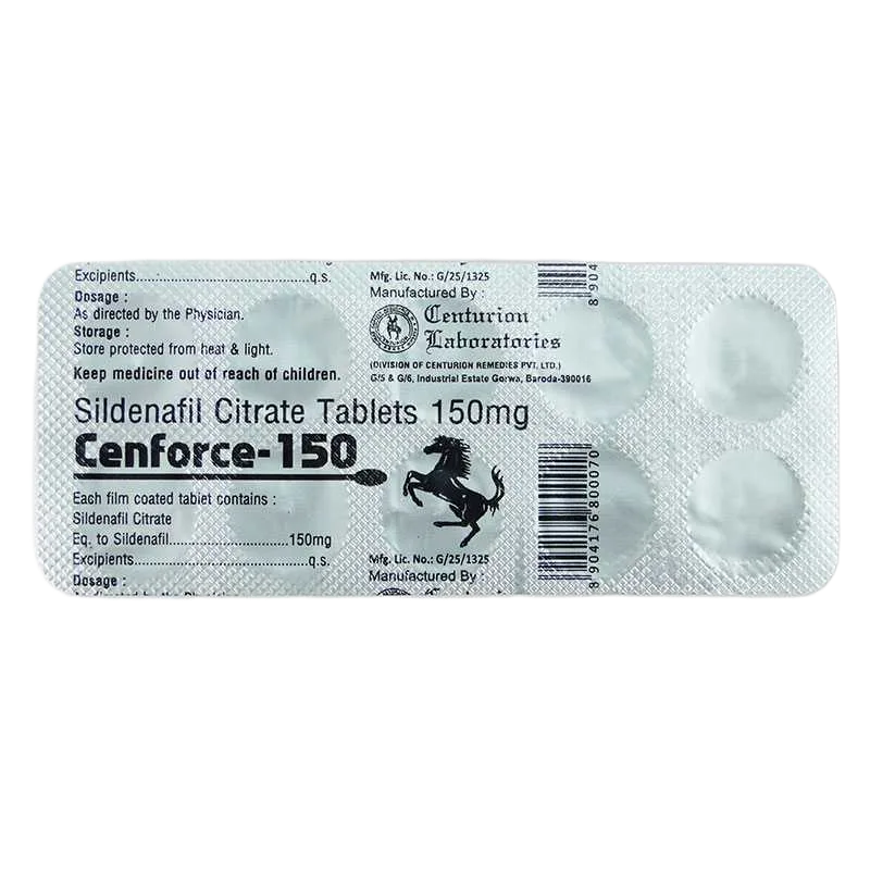 Blister Cenforce 150 mg 10 compresse