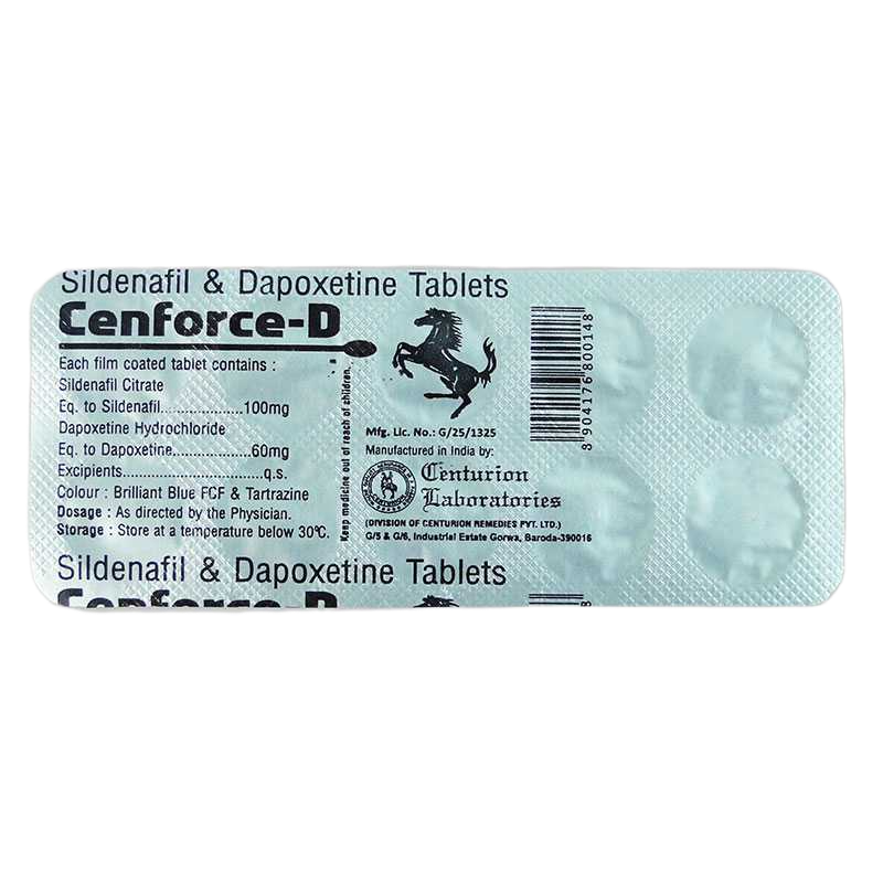 Blister Cenforce D 160 mg 10 compresse