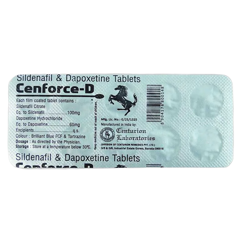 Blister Cenforce D 160 mg 10 compresse