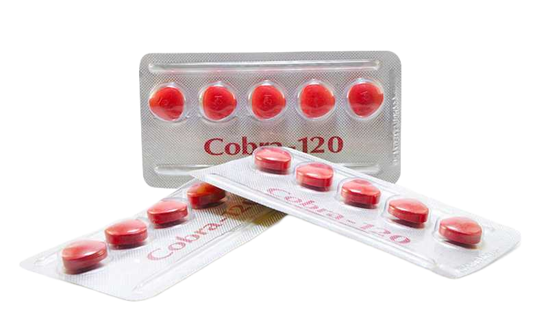 Cobra Red 120 mg sildenafil citrato compresse