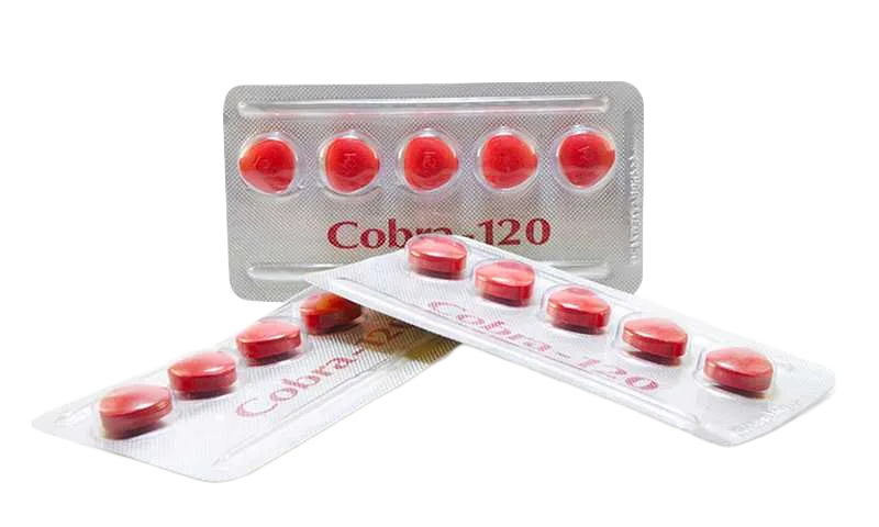 Cobra Red 120 mg sildenafil citrato compresse