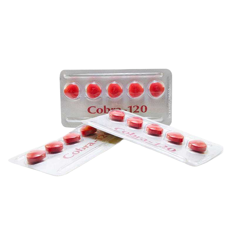 Cobra Red 120 mg sildenafil citrato compresse