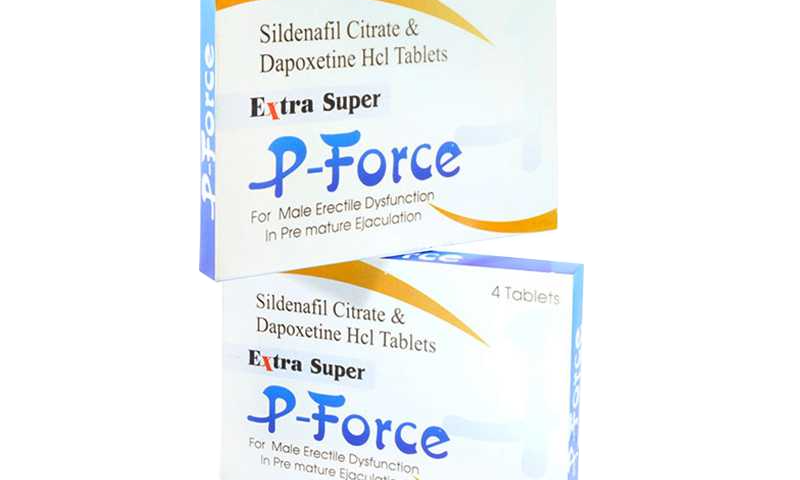 Extra Super P-Force 200 mg sildenafil dapoxetina compresse