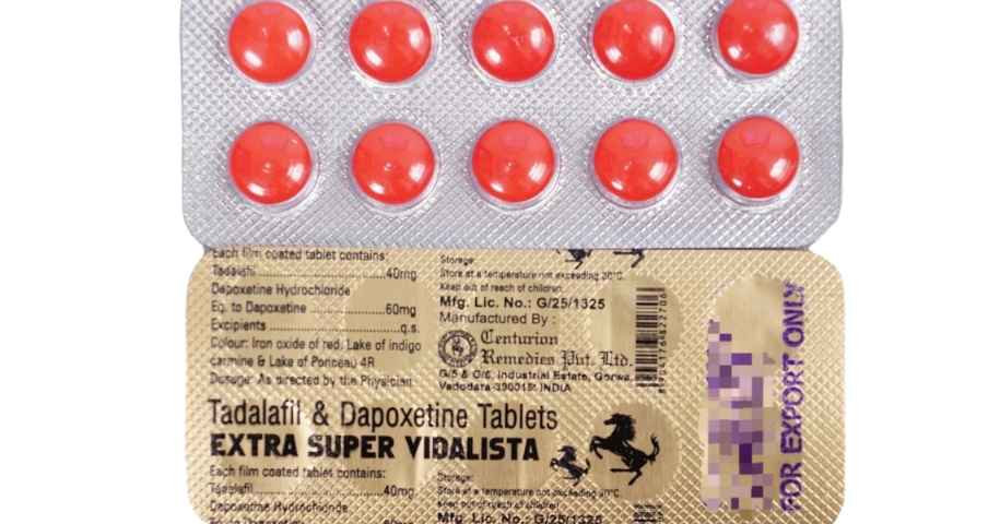 Extra Super Vidalista 100 mg tadalafil dapoxetina compresse