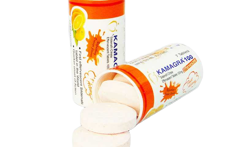 Kamagra Effervescent 100 mg compressa effervescente sildenafil