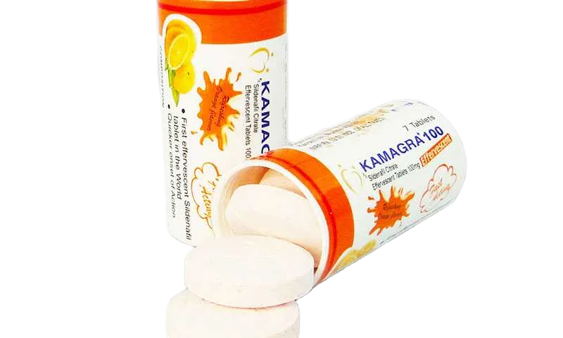Kamagra Effervescent 100 mg compressa effervescente sildenafil
