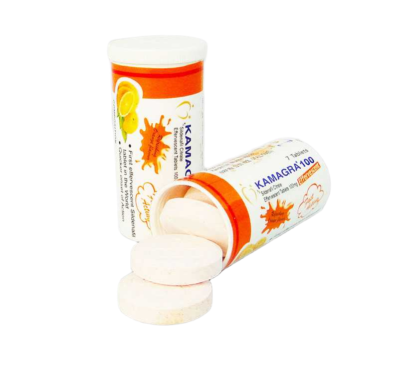 Kamagra Effervescent 100 mg compressa effervescente sildenafil