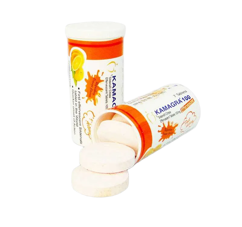 Kamagra Effervescent 100 mg compressa effervescente sildenafil