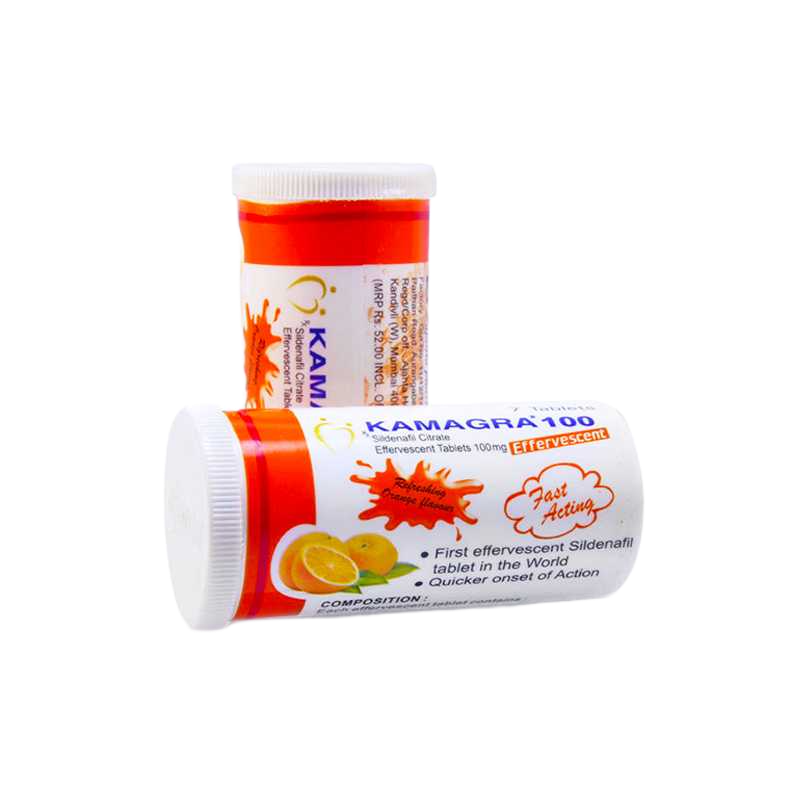 Confezione Kamagra Effervescent 100 mg Ajanta Pharma