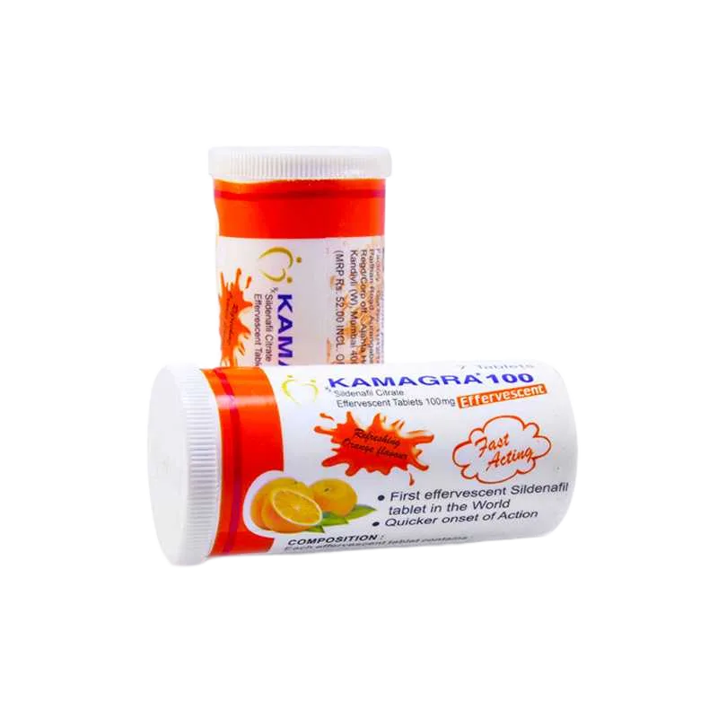 Confezione Kamagra Effervescent 100 mg Ajanta Pharma