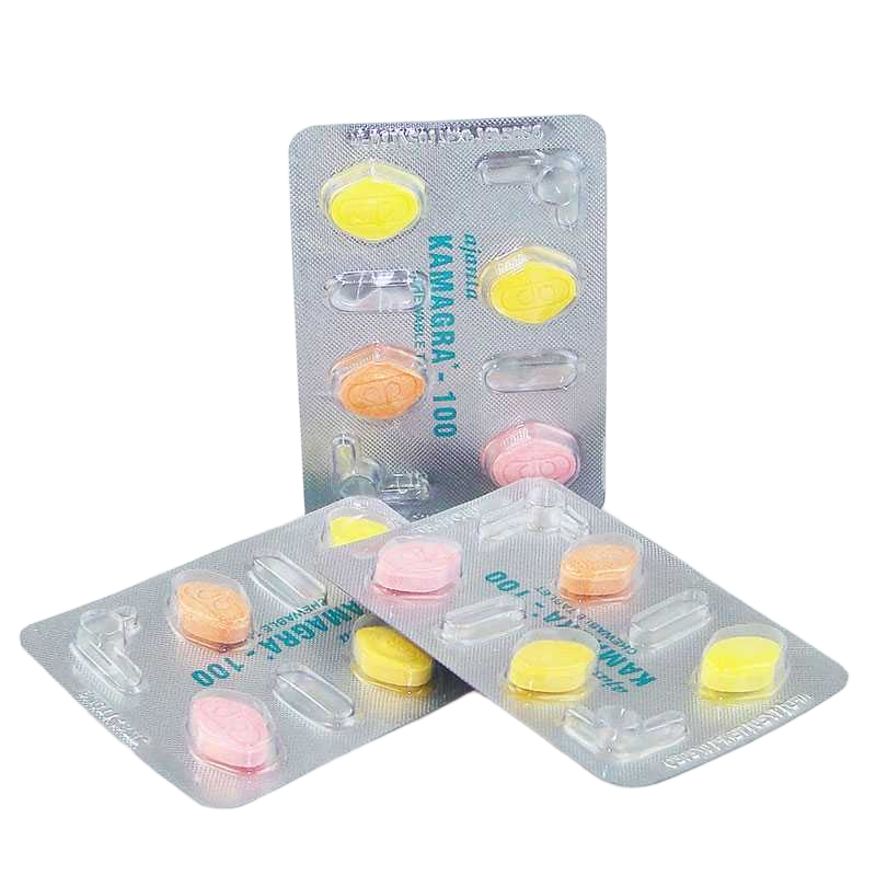 Blister Kamagra Chewable 100 mg gusto frutta