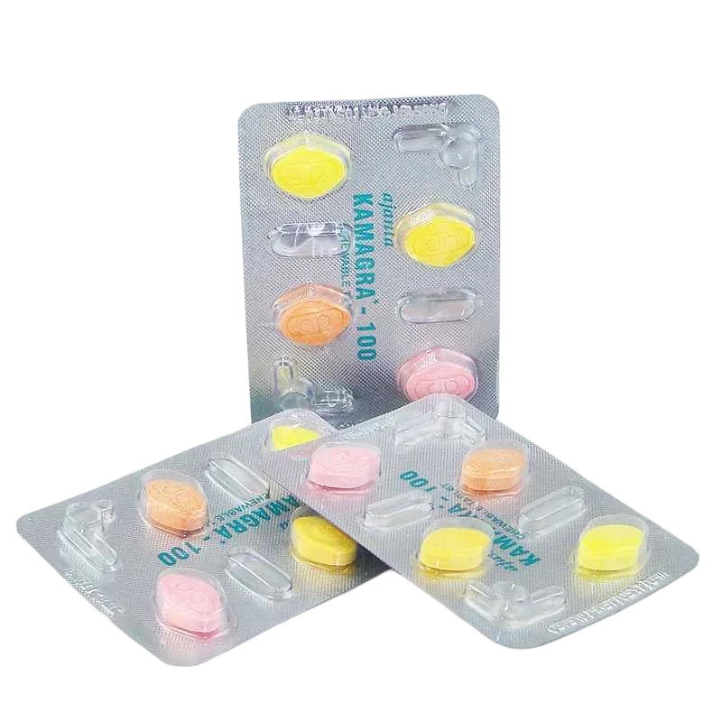 Blister Kamagra Chewable 100 mg gusto frutta