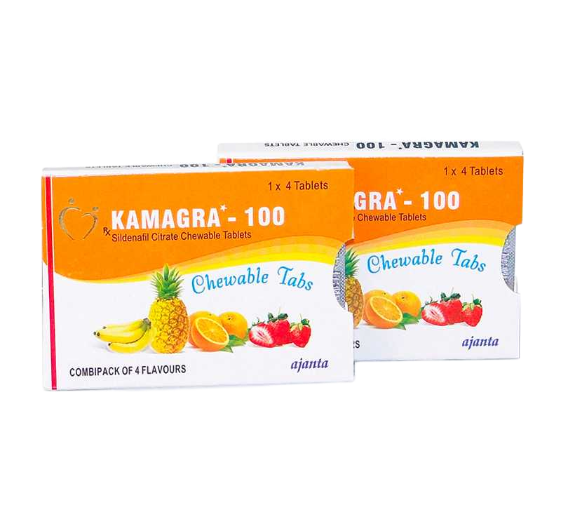 Kamagra Chewable 100 mg caramelle masticabili sildenafil