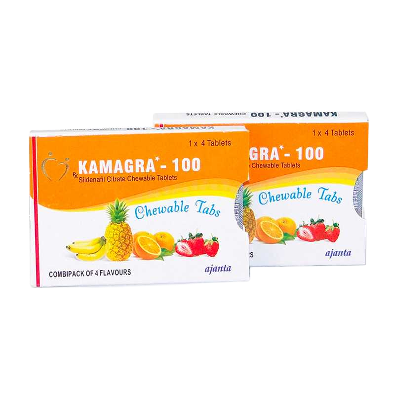 Kamagra Chewable 100 mg caramelle masticabili sildenafil
