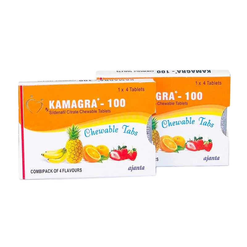 Kamagra Chewable 100 mg caramelle masticabili sildenafil