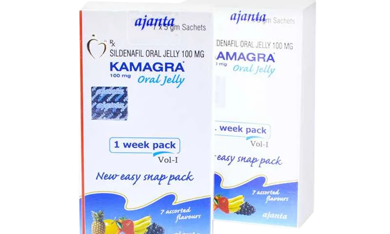 Kamagra Oral Jelly 100 mg gel sildenafil gusto frutta
