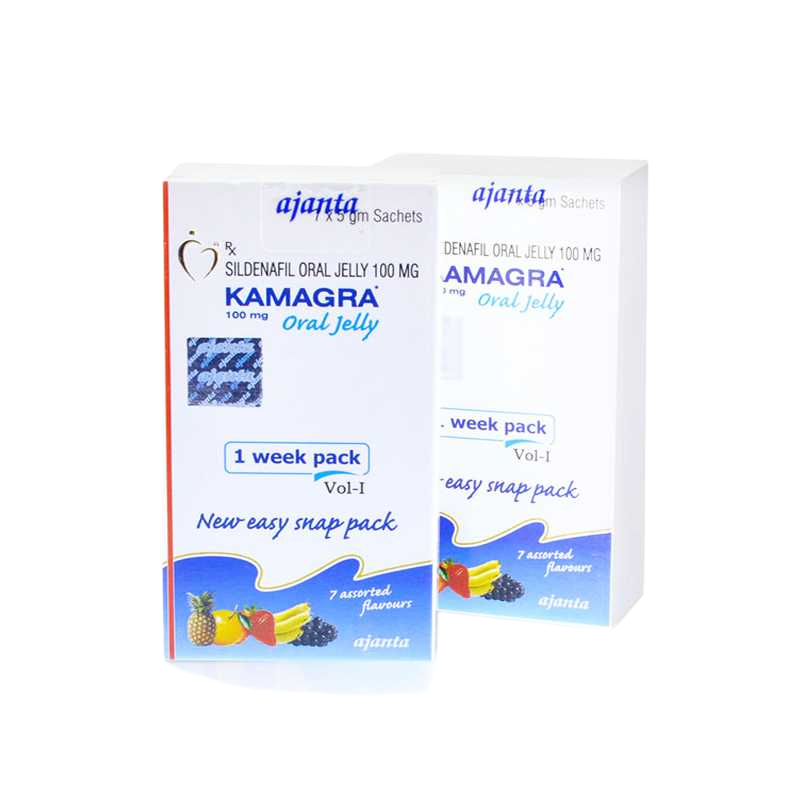 Kamagra Oral Jelly 100 mg gel sildenafil gusto frutta