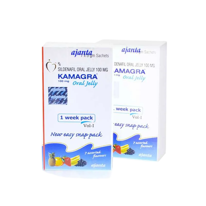 Kamagra Oral Jelly 100 mg - gel di sildenafil in bustina