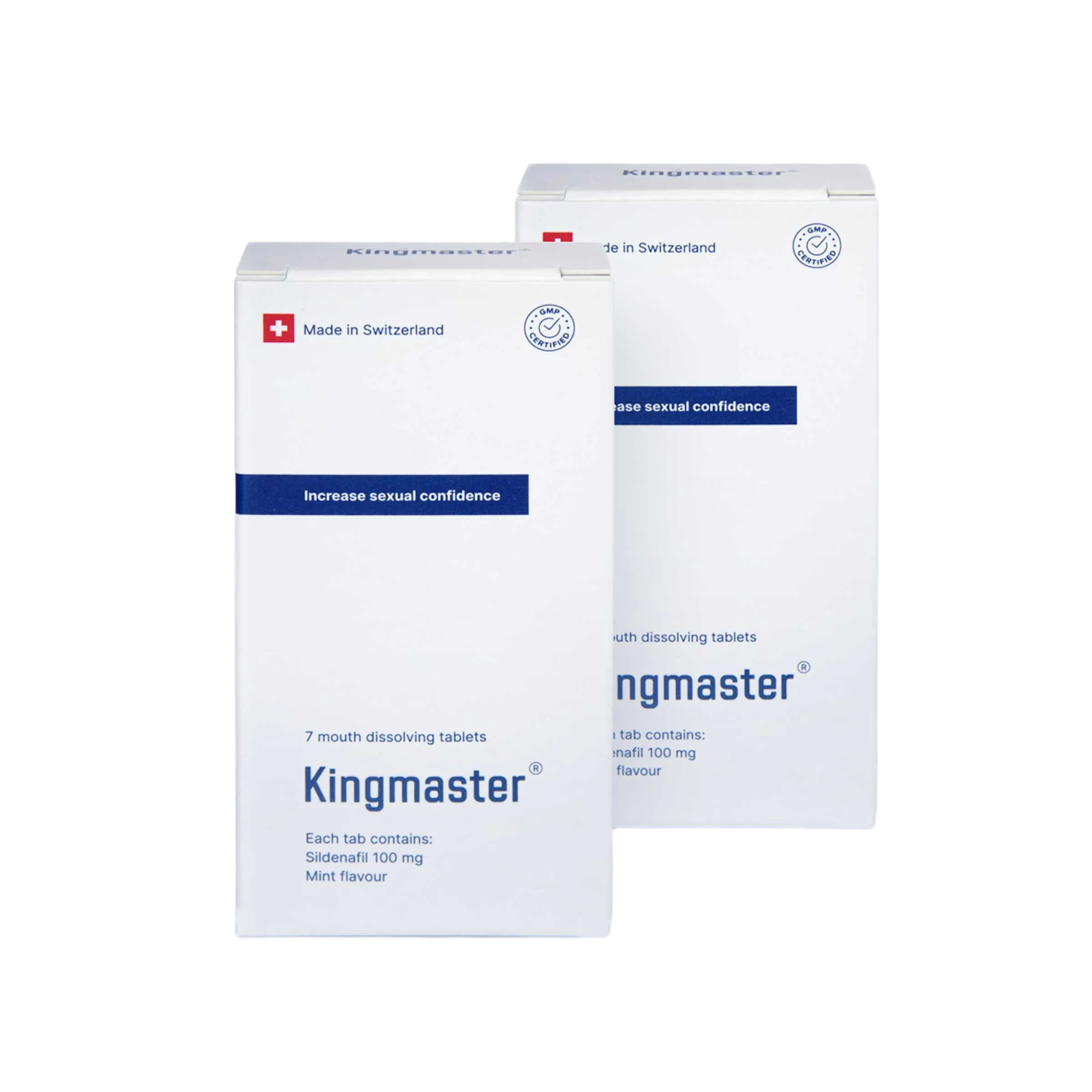 Confezione Kingmaster 100 mg Wellade Pharmaceuticals