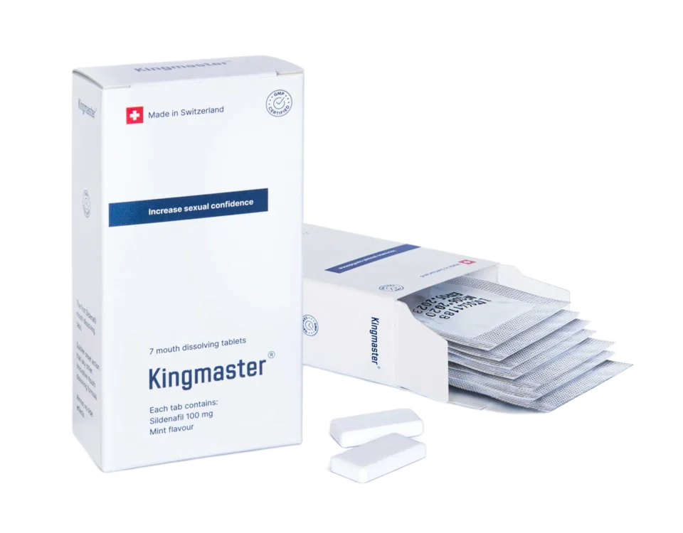 Kingmaster 100 mg sildenafil compresse mouth dissolving