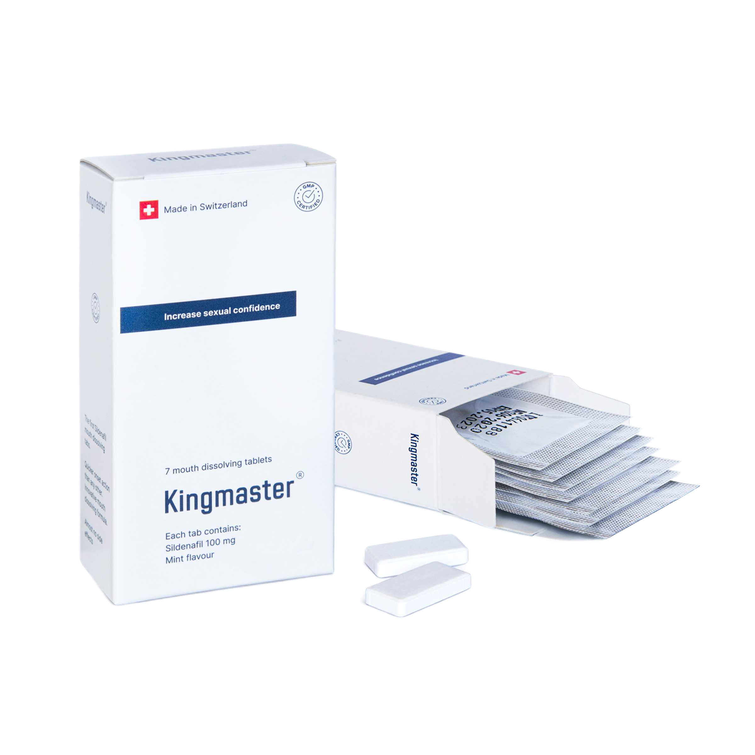 Kingmaster 100 mg sildenafil compresse mouth dissolving