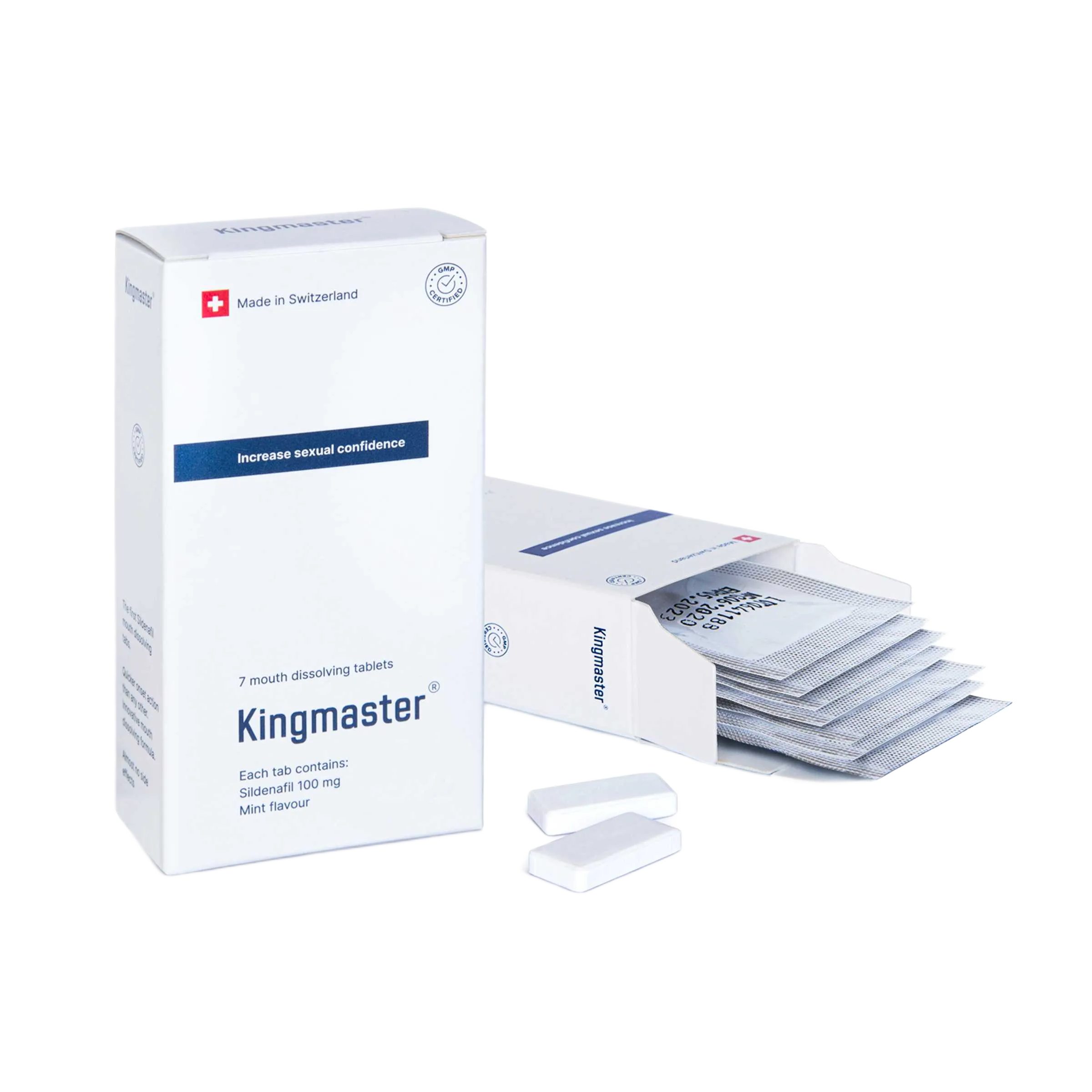 Kingmaster 100 mg sildenafil compresse mouth dissolving