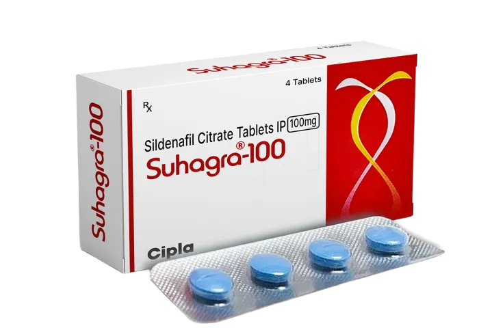 Suhagra 100 mg sildenafil citrato compresse