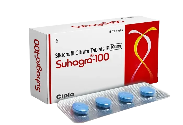 Suhagra 100 mg sildenafil citrato compresse