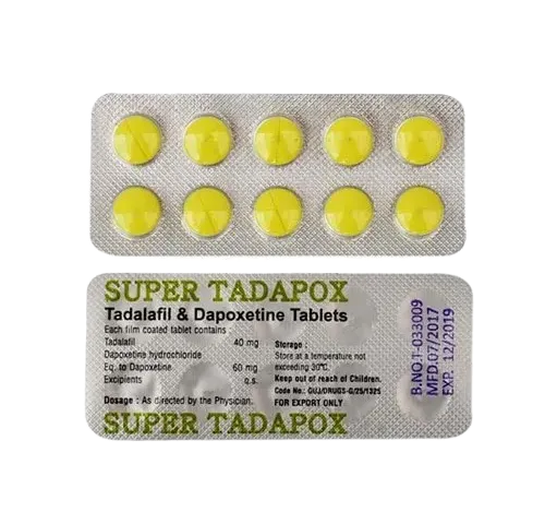 Super Tadapox 100 mg tadalafil dapoxetina compresse