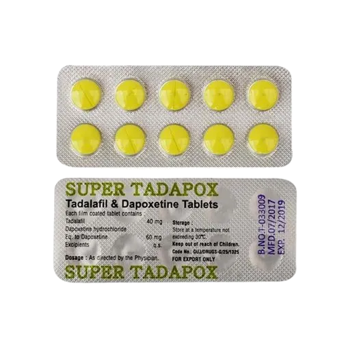 Super Tadapox 100 mg tadalafil dapoxetina compresse