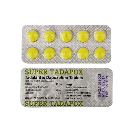 Super Tadapox 100 mg tadalafil dapoxetina compresse