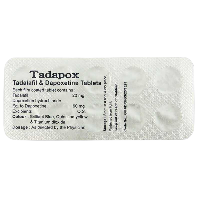 Blister Tadapox 80 mg 10 compresse