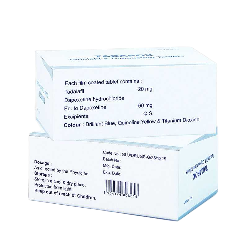 Confezione Tadapox 80 mg Hab Pharmaceuticals