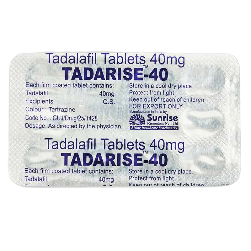 Blister Tadarise 40 mg 10 compresse