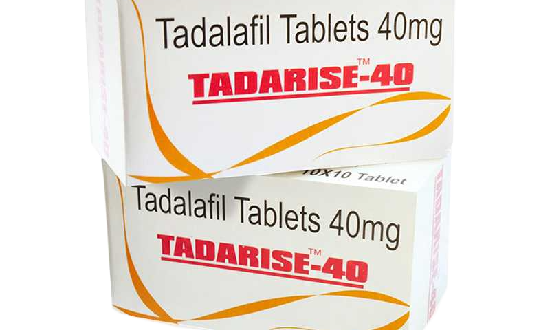 Tadarise 40 mg tadalafil compresse
