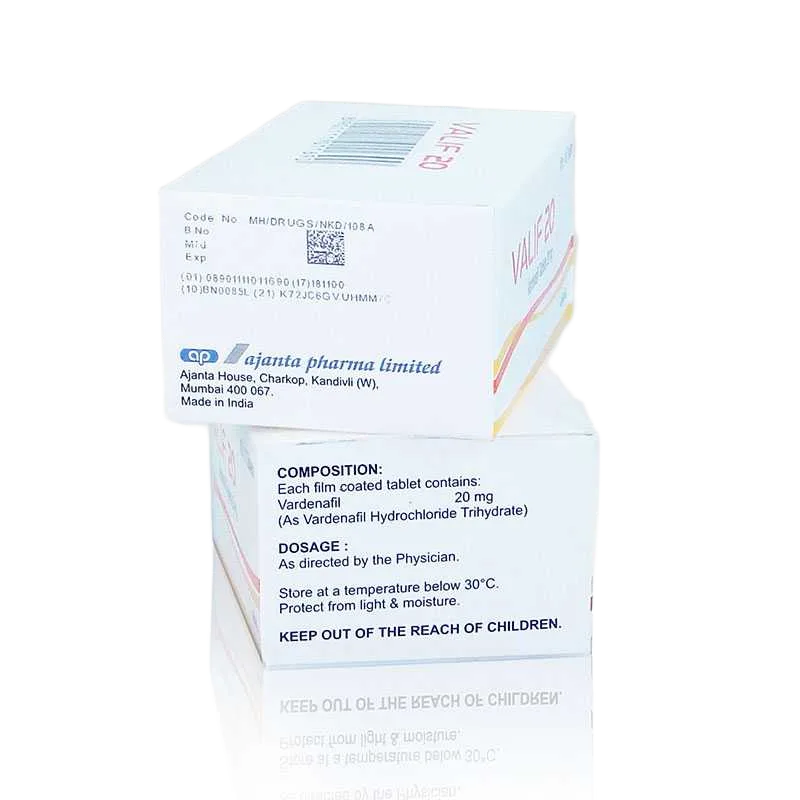 Confezione Valif 20 mg Ajanta Pharma