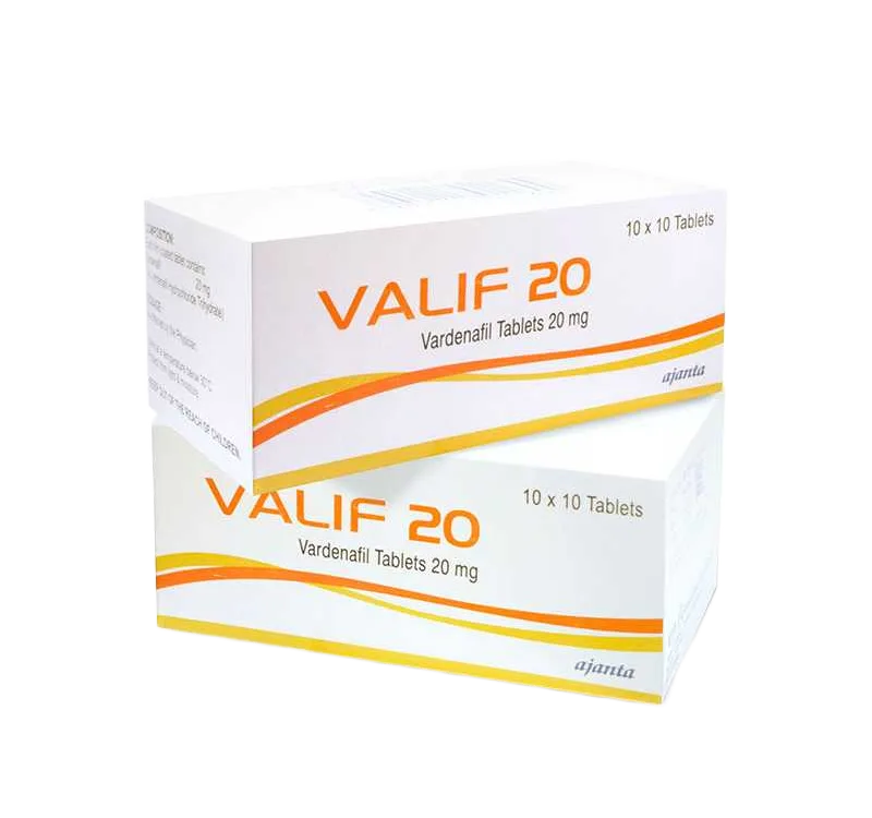 Valif 20 mg vardenafil compresse