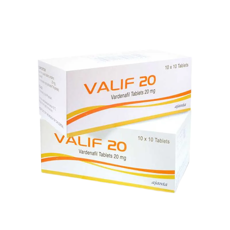 Valif 20 mg vardenafil compresse