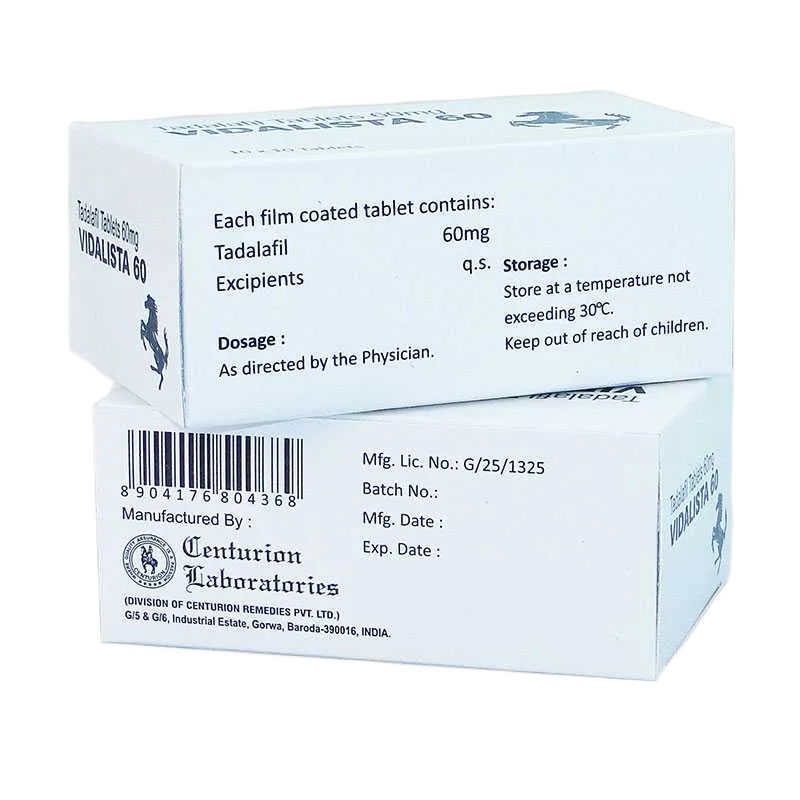Confezione Vidalista 60 mg Centurion Laboratories