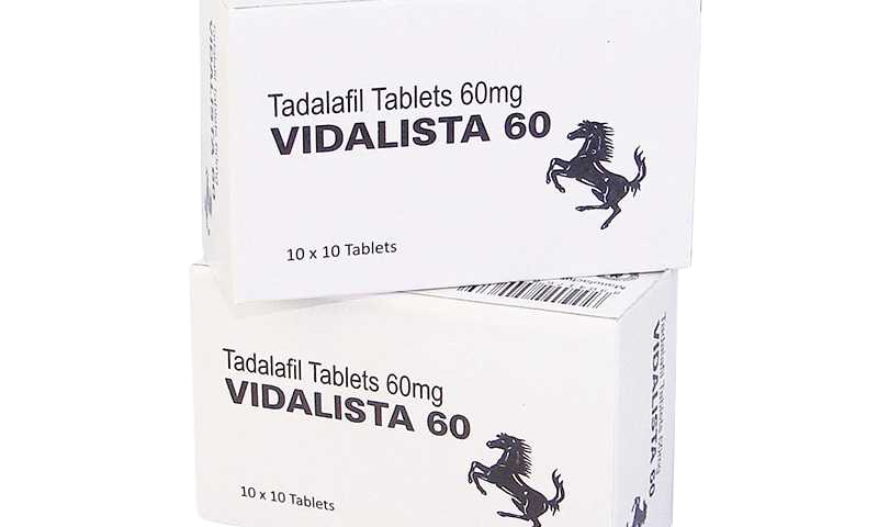 Vidalista 60 mg tadalafil compresse